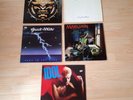 5x Vinyl Rock, Hardrock, Heavy near mint