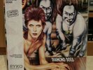 David Bowie DIAMOND DOGS Ryko USA promo issue unnumbered limited clear vinyl LP
