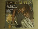 DAVID RUFFIN MY WHOLE WORLD ENDED LP OG '69 MOTOWN SOUL FUNK R&B VG IN SHRINK