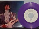 PRINCE ORIGINAL PICTURE SLEEVE COLORED VINYL 45 PURPLE RAIN MINT NEW STOCK NR
