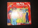 Vinyl 45T  45 tour BO Générique max et compagnie Claude Lombard