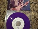 Prince Purple Rain 45 rpm Purple vinyl Custom Sleeve with Bonus 45's NEW