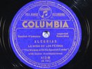 78 RPM -- La Nina de los Peines, Columbia 412-M, E+  Spanish - Flamenco