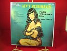 Fats Waller Halo Bettie Page, 1957 Lp Record Cheesecake Pinup Cover NM