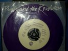 Prince and the Revolution PURPLE RAIN record purple vinyl 7