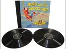 BOZO and His Rocket Ship, 78 RPM Record Reader & Booklet, Capitol BBX-65, 1947