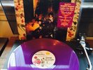 PRINCE: Purple Rain LP (purple vinyl  & original album poster)