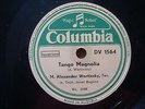 78RPM RUSSIA VERTINSKY WERTINSKY COLUMBIA DV 1564 AUSTRIA