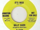 BILLY CARR Its Mad CAPITOL PROMO WIGAN CASINO  NORTHERN SOUL 45