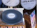 THE DAMNED-ANYTHING WHITE LABEL TEST PRESSING 1st PRESS G/F +INSERT