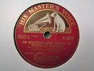 COMEDIAN HARMONISTS - Auf Wiedersehen / Du Passt So Gut Mir 78 rpm disc (A++)
