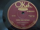Four Virginians, Okeh 45181, Swing Your Partner/New Coon in Town, nice