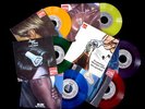 DISQUE PUBLICITAIRE/COCA COLA/RARE COFFRET 6X7'' SINGLES/COLOURED/JEG