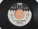 BOBBY WELLS Be's That Way Sometimes/Recipe For Love 45 Northern Soul HEAR