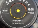 Ska Beat 204 The Soulettes Opportunity B Side Johnny& The Studio 1 Orchestra