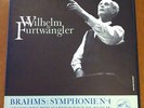 FURTWANGLER  BRAHMS SYMPHONY NO. 4 LP La Voix de Son Maitre FALP 544 FRANCE