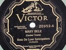 78 rpm Jazz – Ross de Luxe Syncopaters – Victor 20952