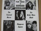 B. HERRMANN The twisted nerve / The bride wore black / Hangover square LP 33 OST