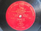 78rpm POL PLANCON sings BIZET Carmen TOREADOR - RARE RAISED G&T LONDON 1902