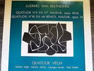 VALOIS / BEETHOVEN / VEGH QUARTET / NM