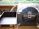 VINTAGE SQUARE DANCE & ROUND DANCE 45RPM RECORDS #2 WITH CALL SHEETS & TOTE BOX