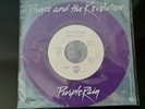 PRINCE, PURPLE RAIN  45 RPM PURPLE VINYL,  SINGLE  Never played