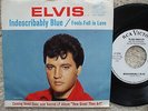 Elvis Presley - Indescribably Blue / Fools Fall In Love - USA DEMO/PROMO 45 + PS