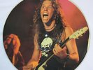 Metallica Picture Disc LP Early James Hetfield Live Performance Photo RARE  VG+