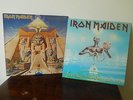 Iron Maiden Powerslave & Seventh Son of a Seventh Son Vinyl LP's