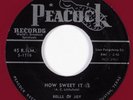 Black Gospel 45 BELLS OF JOY How Sweet It Is PEACOCK RED WAX HEAR