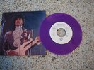 Prince 2 Record Lot-Purple Rain on Purple Vinyl-Lets Go Crazy-45's & Picture Slv
