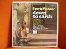 VINYL 33T – STEVIE WONDER : DOWN TO EARTH – MOTOWN SOUL - EX   - FRENCH MOTOWN