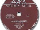 SHIRLEY & LEE Rock'n Roll 78 RPM Record. Let the Good Times Roll
