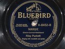 78 RPM -- Riley Puckett, Bluebird 8452, E  Country - Mandolin
