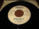 CRAZY FOR YOU // THE HEARTBEATS 1955 HULL 45 SINGLE 711--RARE DOO-WOP