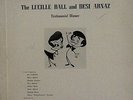 LUCILLE BALL & DESI ARNAZ TESTIMONIAL DINNER - THE FRIARS CLUB - NOV 23, 1958