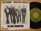 ALICE COOPER Hello Hooray / Generation Landslide 45 7