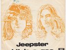 T. REX Jeepster RARE Denmark 45 UNIQUE danish p/s glam Life's A Gas MARC BOLAN