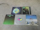 YES-5 LP'S-VINYL-US-GF-FRAGILE-THE YES ALBUM-90125-CLOSE TO THE EDGE-SHOWS-EARLY