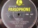 BEATLES RUBBER SOUL ROMAN LETTERING LABEL very rare UK orig. yellow Parlophone