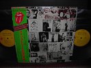 Rolling Stones Exile Main St Japan EMI 2LP GREEN OBI INSERT POSTCARDS