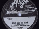 HEAR R&B Rocker 78 rpm CLARENCE 