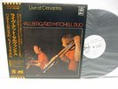 BENGT HALLBERG RED MITCHELL DUO Live At Cervantes LP JAPAN OBI PROMO WHITE LABL^