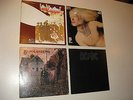4 Classic Rock vinyl LP's ACDC, Zeppelin, Edgar Winter, Black Sabbath VG