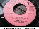 ? Len Barry PROMO 'You Baby' In-Demand Northern Soul 45 HEAR
