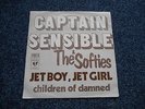 RARE PUNK 7 INCH THE DAMNED CAPTAIN SENSIBLE & THE SOFTIES ET BOY, JET GIRL