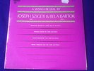 JOSEPH SZIGETI & BELA BARTOK sonata recital VANGUARD SRV-304 beethoven DEBUSSY