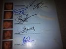 Deep Purple Autographed LP Record Inner Sleeve