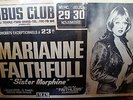 Original Marianne Faithful-Sister Morphine 1979 Paris Caberet Poster