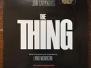 ENNIO MORRICONE The Thing Original Soundtrack LP Promo EX John Carpenter